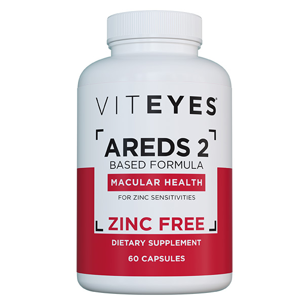 Viteyes Classic AREDS 2 Zinc Free 1 Month Supply Viteyes